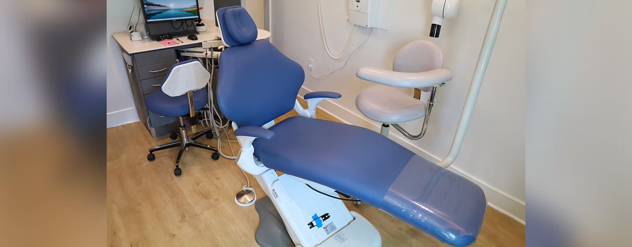 Treatment room at Troup Family Dental